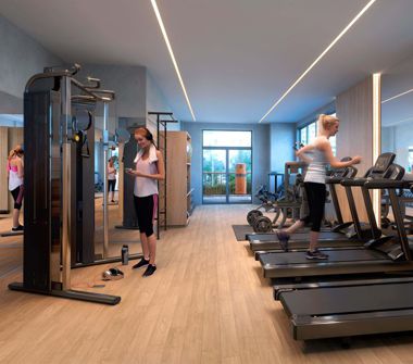 Perspectiva artística do fitness