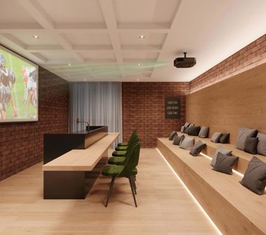 Perspectiva artística lounge