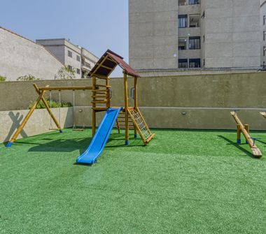 Foto do playground em outubro de 2020