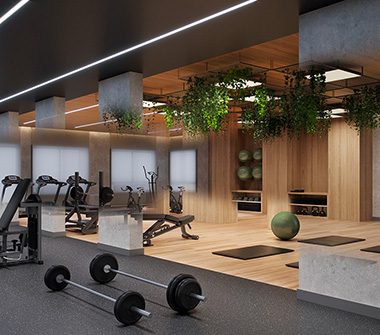Perspectiva artística do fitness